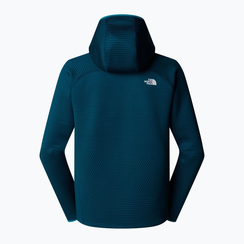 Ανδρική φούτερ πεζοπορίας The North Face Vertical Thermal FZ Hoodie midnight petrol 5