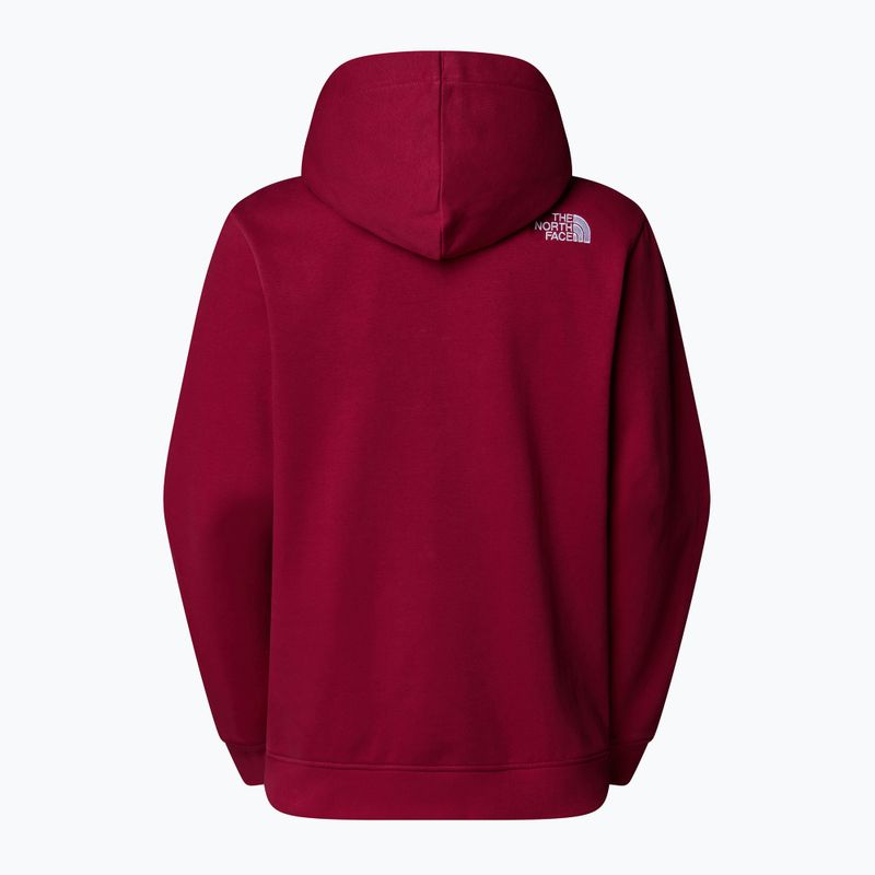 Γυναικείο φούτερ The North Face Drew Peak Pullover Hoodie beetroot 5