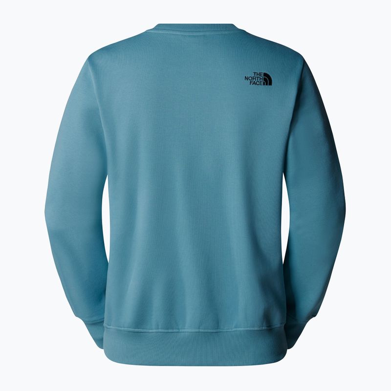 Ανδρικό φούτερ The North Face Drew Peak Crew algae blue 5