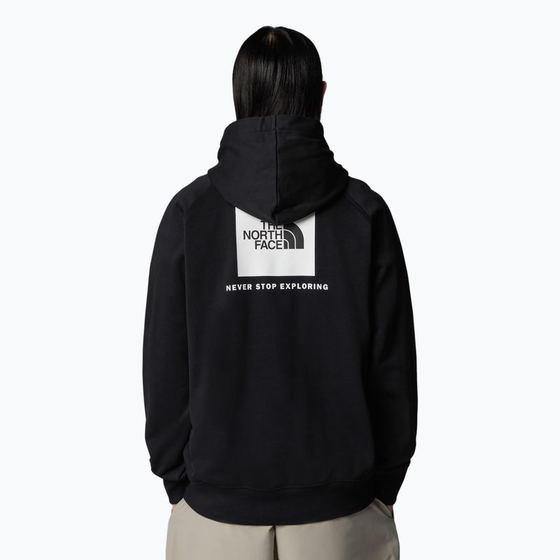 Ανδρικό φούτερ The North Face Raglan Box Nse Hoodie black/ white 3