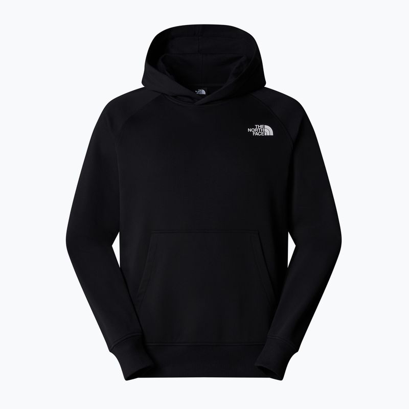 Ανδρικό φούτερ The North Face Raglan Box Nse Hoodie black/ white 4