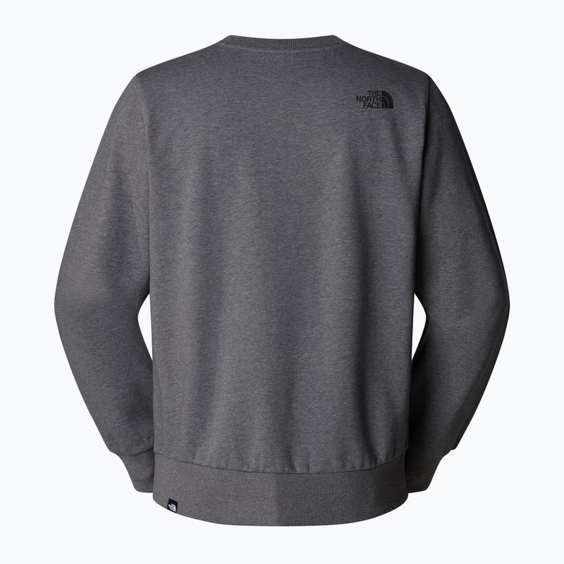 Ανδρικό φούτερ The North Face Simple Dome Crew medium grey heather 2