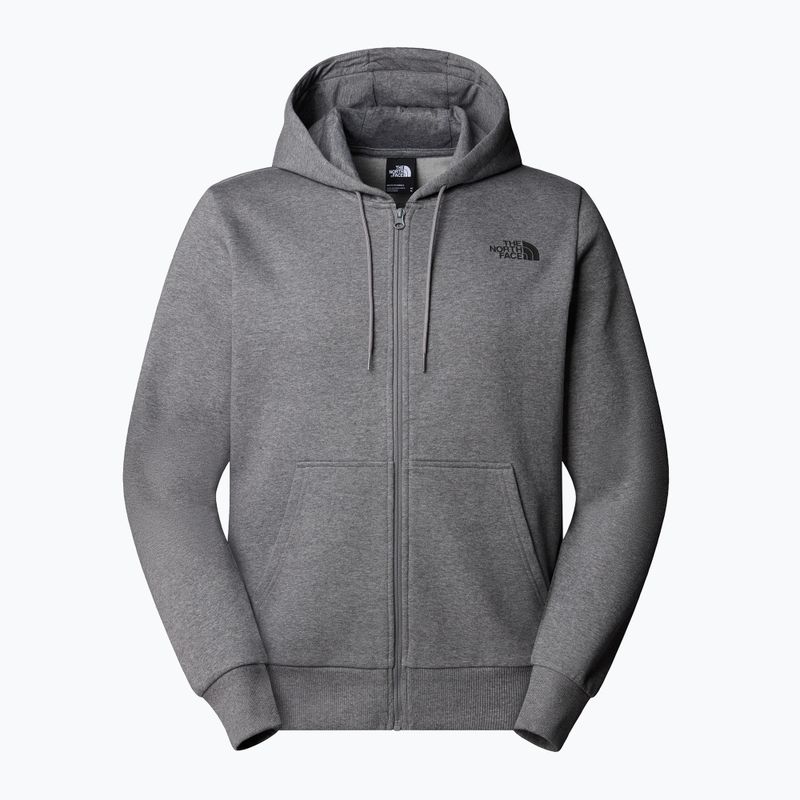 Ανδρικό φούτερ The North Face Simple Dome Full Zip Hoodie medium grey heather 5