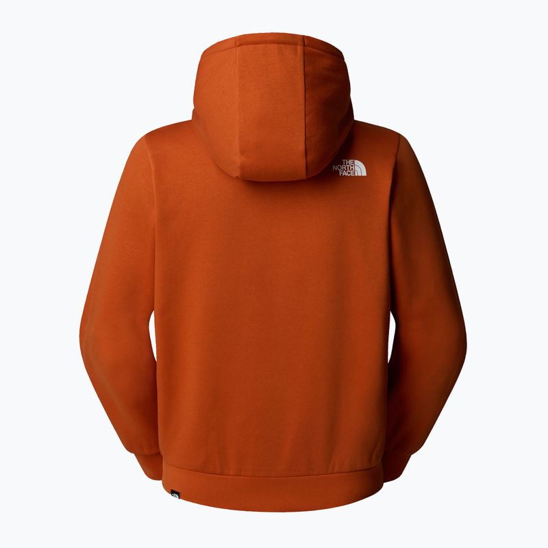 Ανδρικό φούτερ The North Face Easy Hoodie earthen copper 2