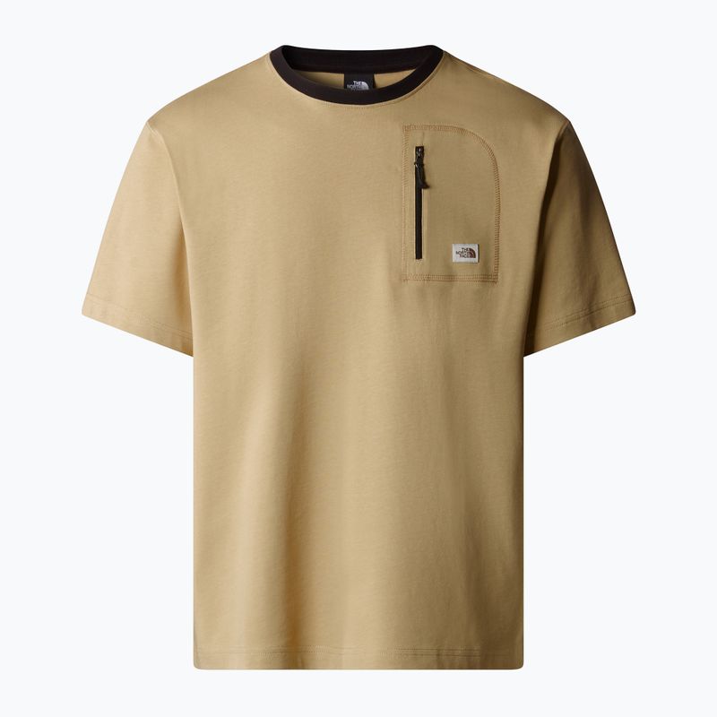 Ανδρικό μπλουζάκι The North Face Heritage Pocket Tee khaki stone 4