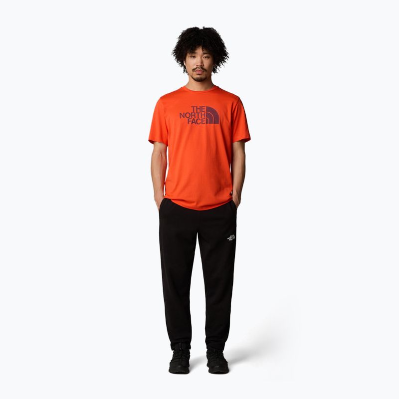 Ανδρικό μπλουζάκι The North Face Easy crimson orange/alpine plum 2