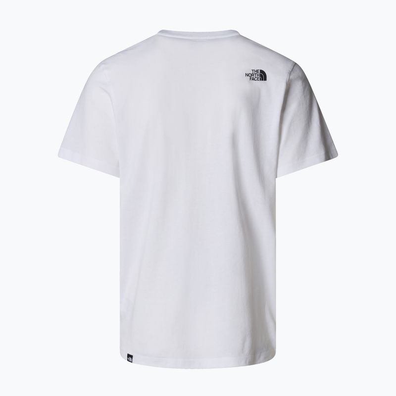 Ανδρικό μπλουζάκι The North Face Easy white 5