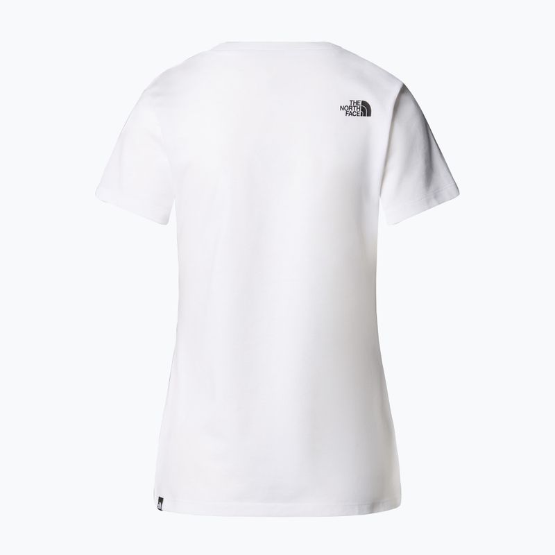 Γυναικείο μπλουζάκι The North Face Easy white 5