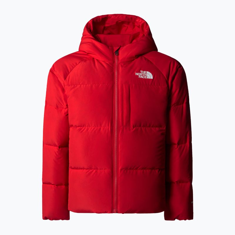 Παιδικό πουπουλένιο μπουφάν The North Face North Down Hooded κόκκινο 5