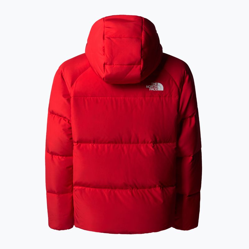 Παιδικό πουπουλένιο μπουφάν The North Face North Down Hooded κόκκινο 6