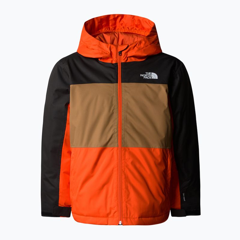 The North Face Freedom Μόνωση πορτοκαλί παιδικό μπουφάν σκι 5