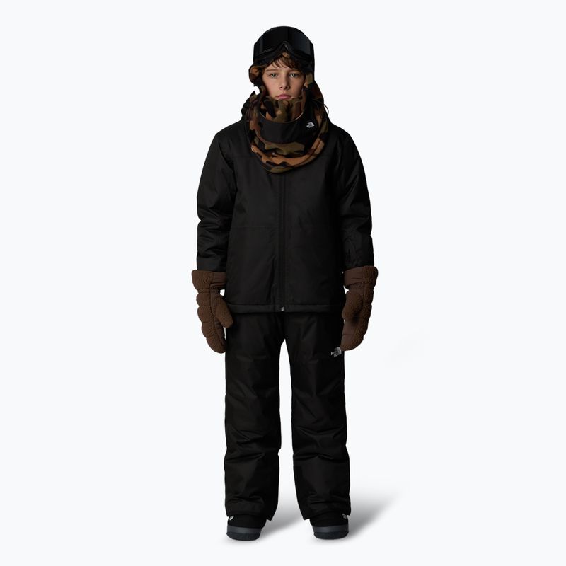 Παιδικό παντελόνι σκι The North Face Freedom Insulated μαύρο 2