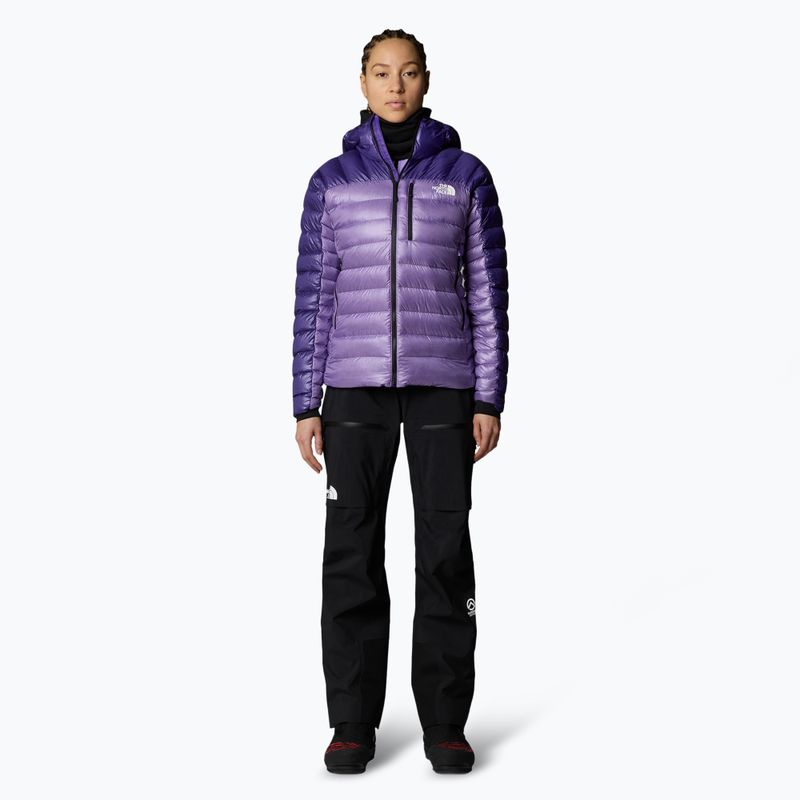 Γυναικείο πουπουλένιο μπουφάν The North Face Summit Breithorn Hoodie peak purple/purple granite 2