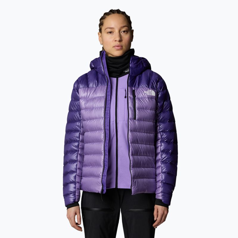 Γυναικείο πουπουλένιο μπουφάν The North Face Summit Breithorn Hoodie peak purple/purple granite 4