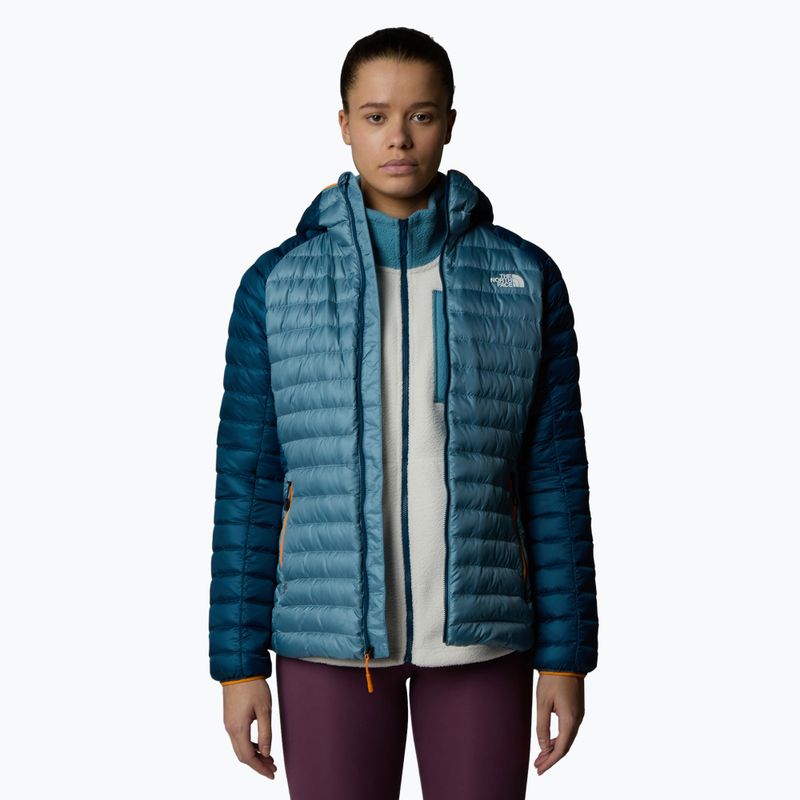 Γυναικείο πουπουλένιο μπουφάν The North Face Bettaforca Lt Down Hoodie algae blue/midnight petrol 4