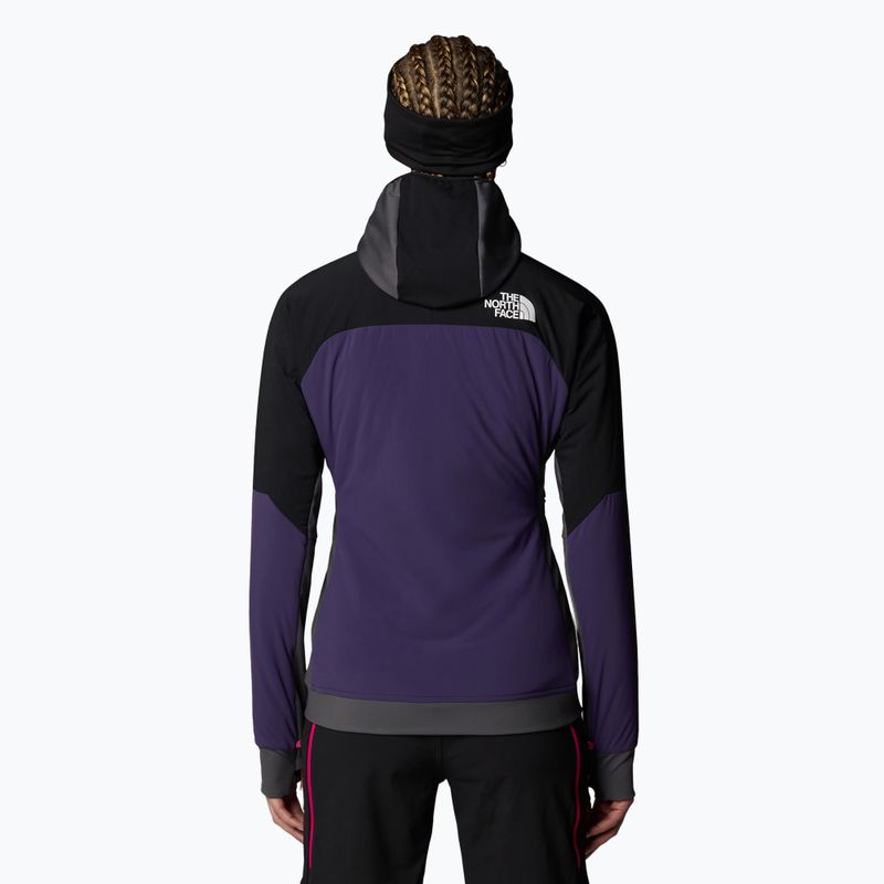 Γυναικείο υβριδικό μπουφάν The North Face Binntal Hybrid Ventrix Hoodie eternal purple/black 3