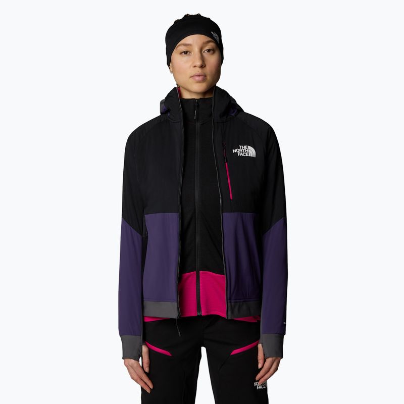 Γυναικείο υβριδικό μπουφάν The North Face Binntal Hybrid Ventrix Hoodie eternal purple/black 4