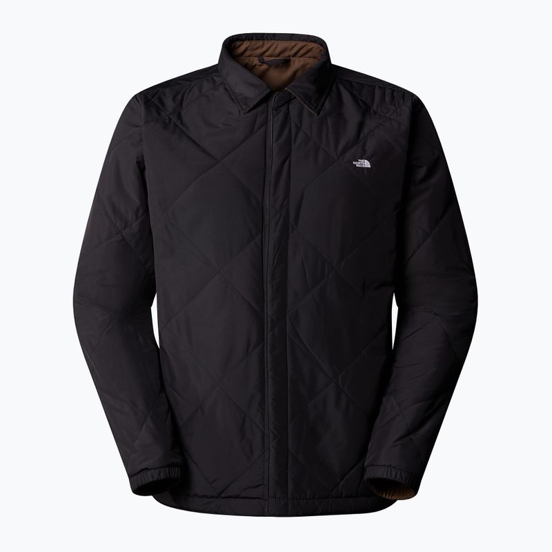 Ανδρικό μονωμένο μπουφάν The North Face Afterburner Insulated Flannel μαύρο/καφέ καπνιστό 8