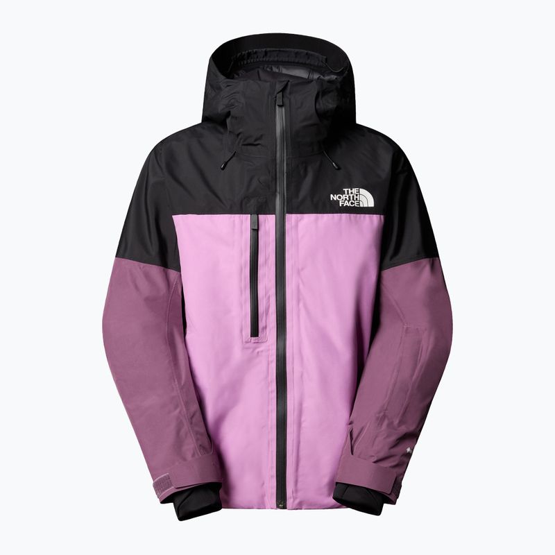 The North Face Dawnstrike GTX Insulated γυναικείο μπουφάν σκι μαύρο/δραγόνα/μεσονύκτιο μοβ 5