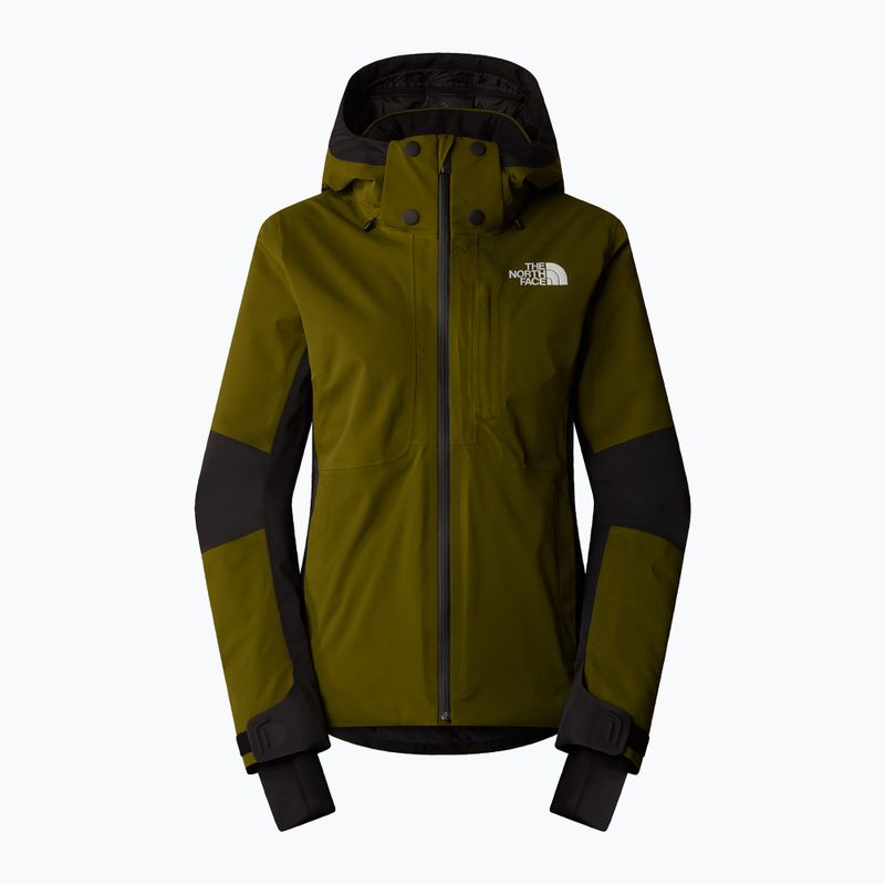 Γυναικείο μπουφάν σκι The North Face Lenado forest olive/μαύρο 5