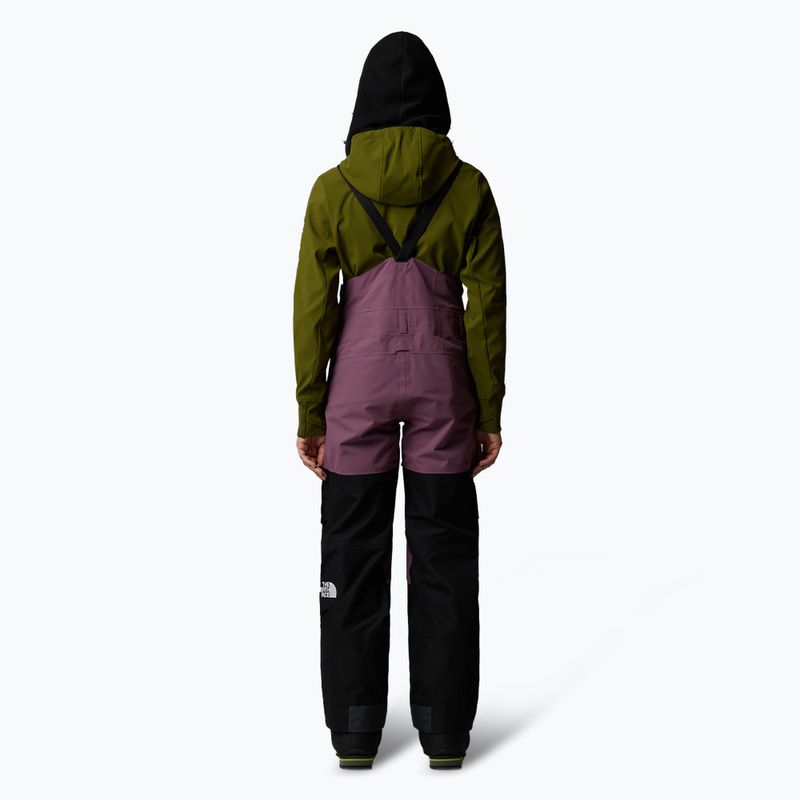 Γυναικείο παντελόνι σκι The North Face Dragline Bib midnight mauve/black 2