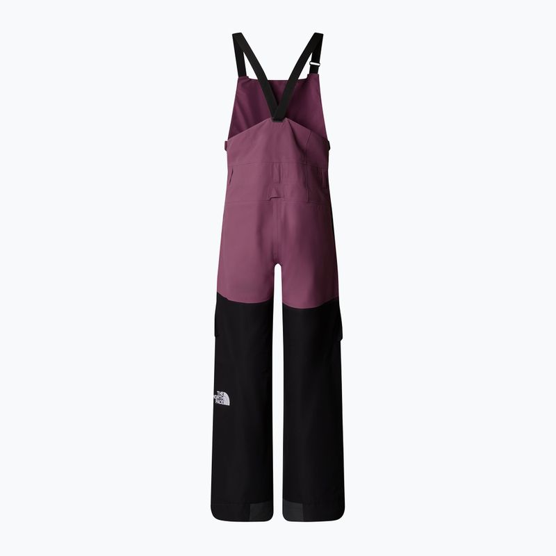 Γυναικείο παντελόνι σκι The North Face Dragline Bib midnight mauve/black 5