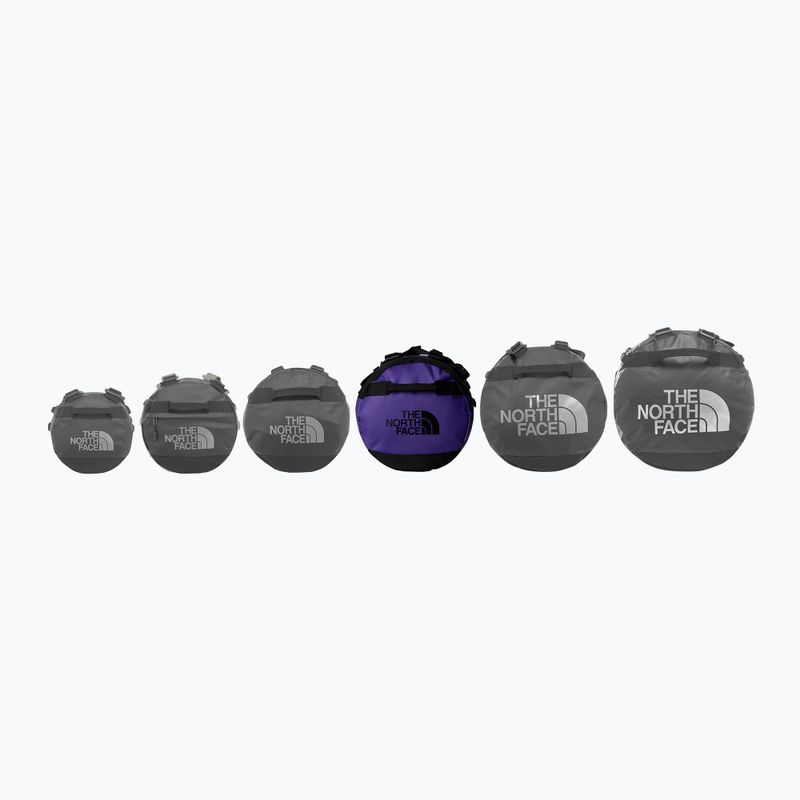 Τσάντα ταξιδιού The North Face Base Camp Duffel L 95 l peak purple/black 5