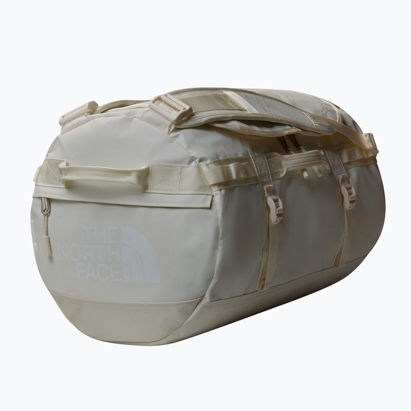 Τσάντα ταξιδιού The North Face Base Camp Duffel S 50 l white dune/white