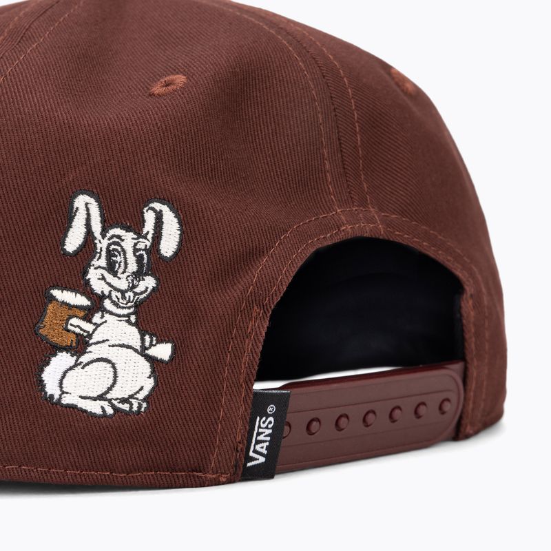 Vans Hopper Snapback καπέλο πικρή σοκολάτα 4