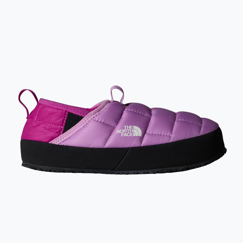 The North Face Youth Thermoball Traction Mule II παιδικές παντόφλες dragonfruit / deep mulber 9