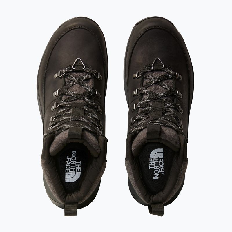 Ανδρικές μπότες χιονιού The North Face Bergen Leather WP black/black 12