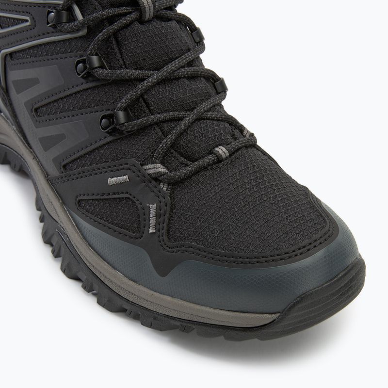 Ανδρικές μπότες πεζοπορίας The North Face Hedgehog Mid Gore-Tex μαύρο / γκρι άσφαλτο 7