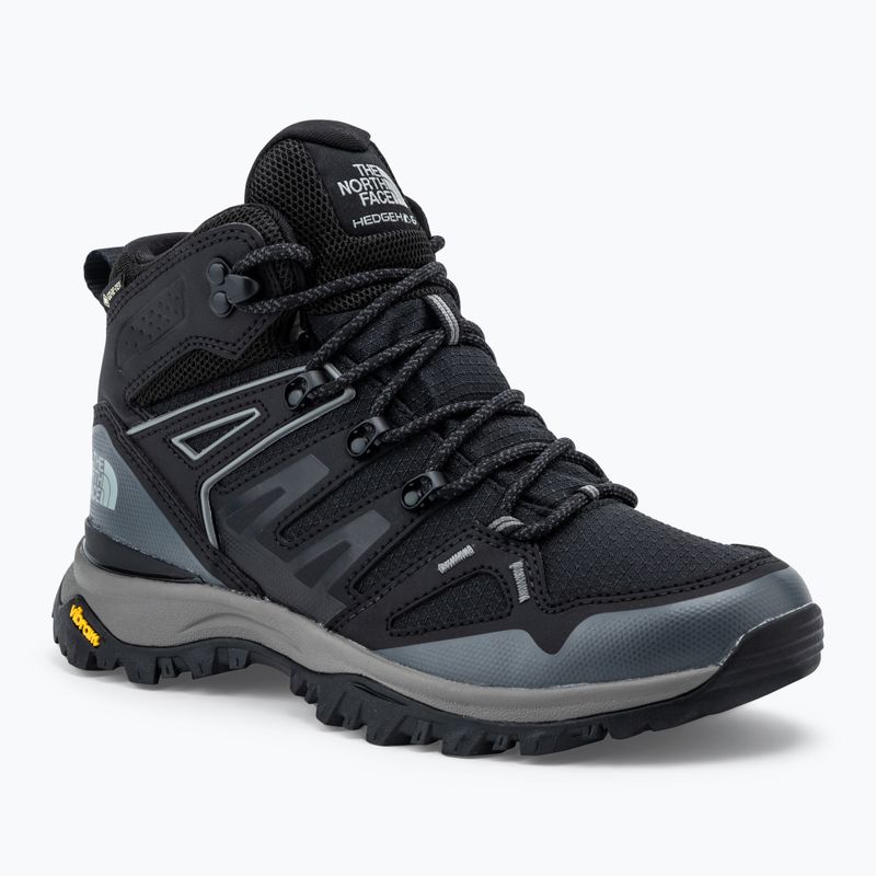 Γυναικείες μπότες πεζοπορίας The North Face Hedgehog Mid Gore-Tex μαύρο / γκρι ασφάλτου