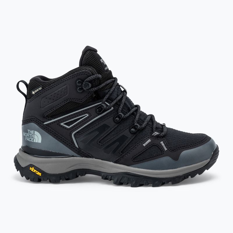 Γυναικείες μπότες πεζοπορίας The North Face Hedgehog Mid Gore-Tex μαύρο / γκρι ασφάλτου 2