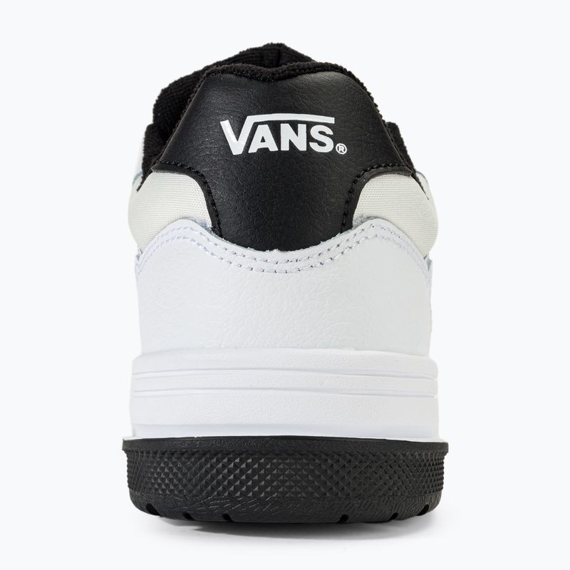 Vans Upland λευκά/μαύρα παπούτσια 6