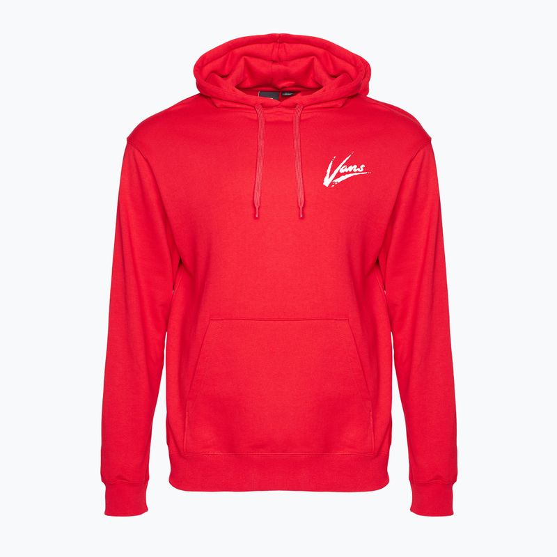 Ανδρικό Vans Dettori Loose Pullover φούτερ αγωνιστικό κόκκινο/μελαχρινό