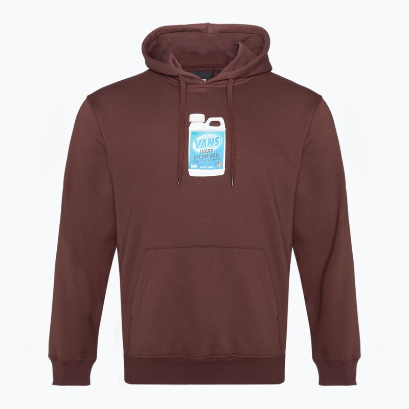 Ανδρικό φούτερ Vans Extra Strength Loose Pullover φούτερ πικρή σοκολάτα