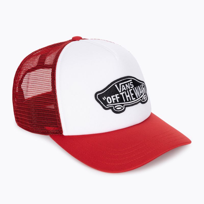 Ανδρικό σκουφάκι Vans Classic Patch Curved Bill Trucker racing red