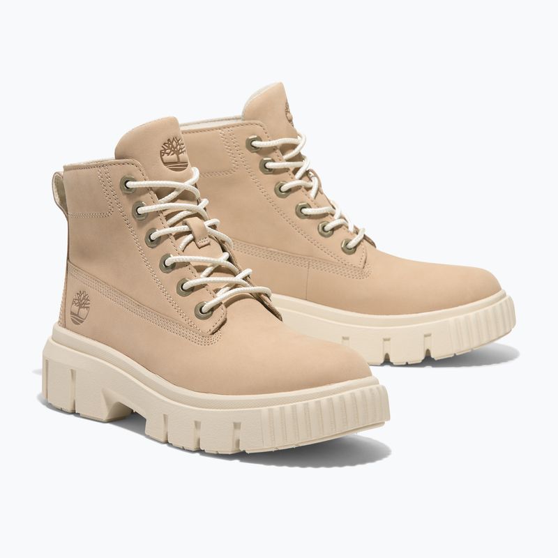 Γυναικεία παπούτσια Timberland Greyfield light beige nubuck 8