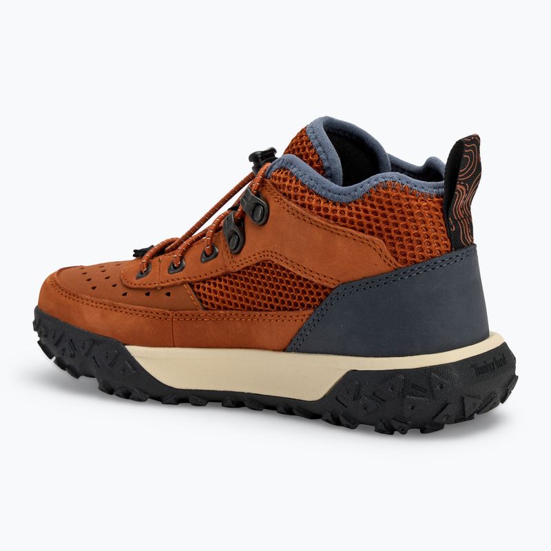 Παιδικά παπούτσια Timberland Greenstride Motion 6 Low Lace dark orange nubuck 3