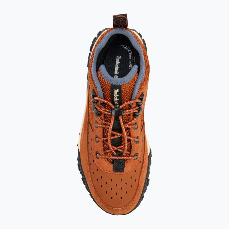 Παιδικά παπούτσια Timberland Greenstride Motion 6 Low Lace dark orange nubuck 5