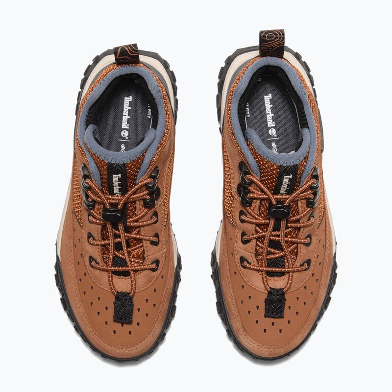 Παιδικά παπούτσια Timberland Greenstride Motion 6 Low Lace dark orange nubuck 14