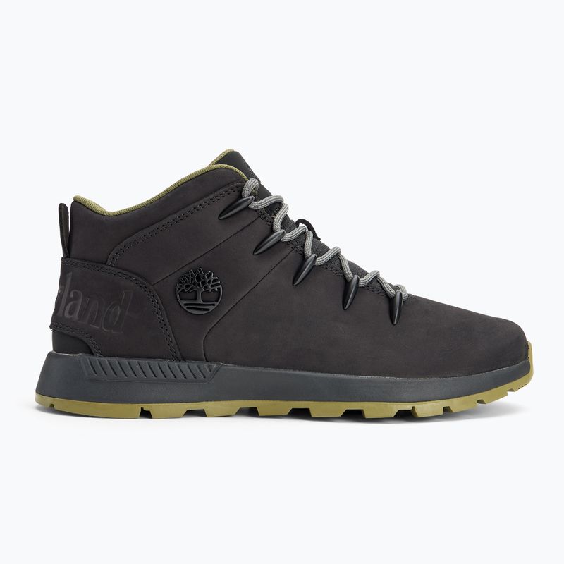 Ανδρικά παπούτσια Timberland Sprint Trekker Mid Lace black nubuck/med green 2