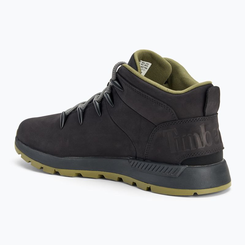 Ανδρικά παπούτσια Timberland Sprint Trekker Mid Lace black nubuck/med green 3