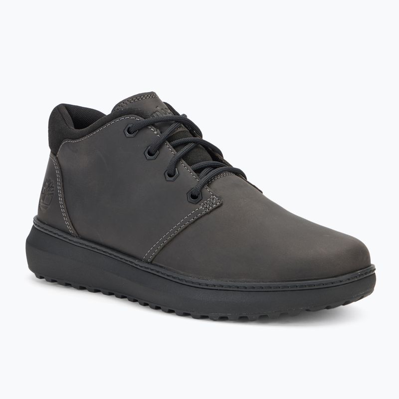 Ανδρικά παπούτσια Timberland Hudson Road Mid Lace Chukka dark grey full grain