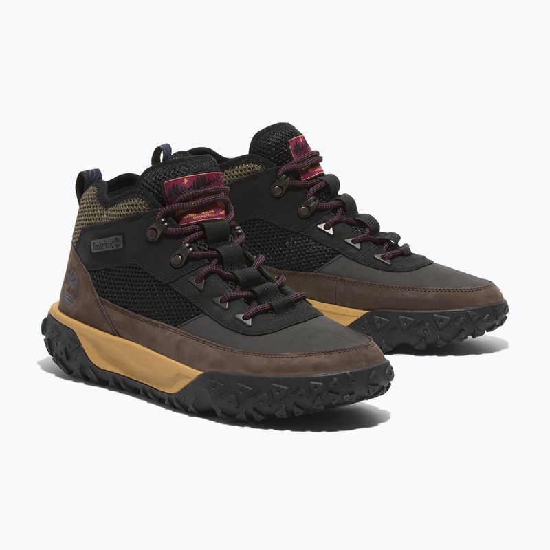 Ανδρικά παπούτσια Timberland Greenstride Motion 6 Mid black nubuck/brown 8