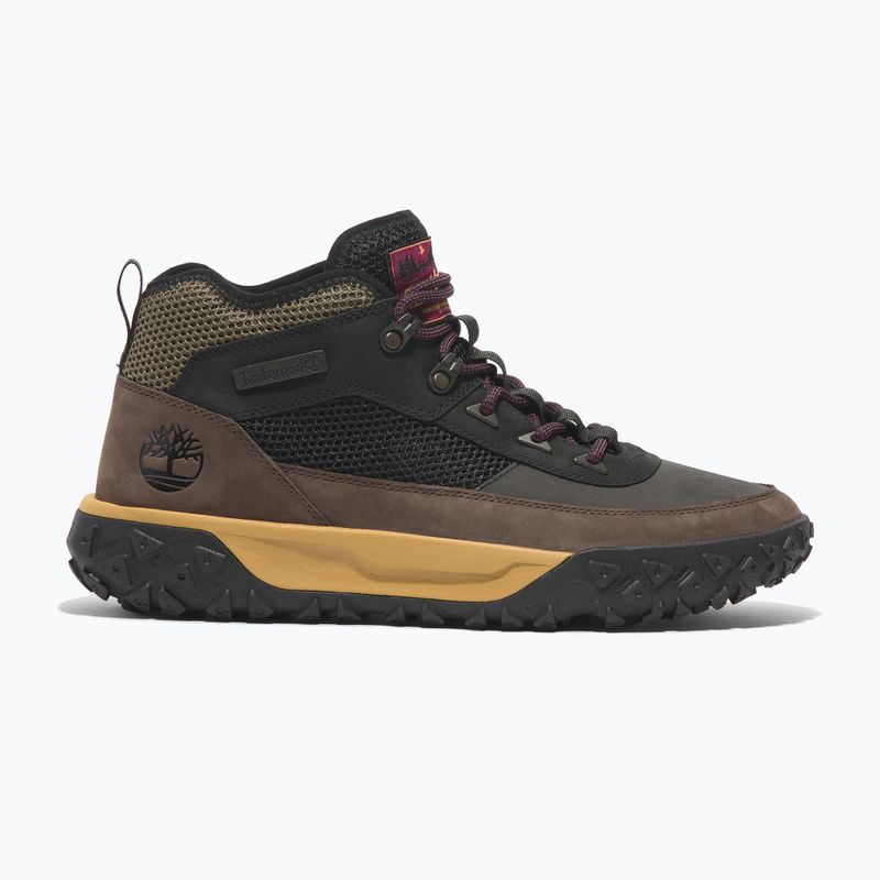 Ανδρικά παπούτσια Timberland Greenstride Motion 6 Mid black nubuck/brown 10