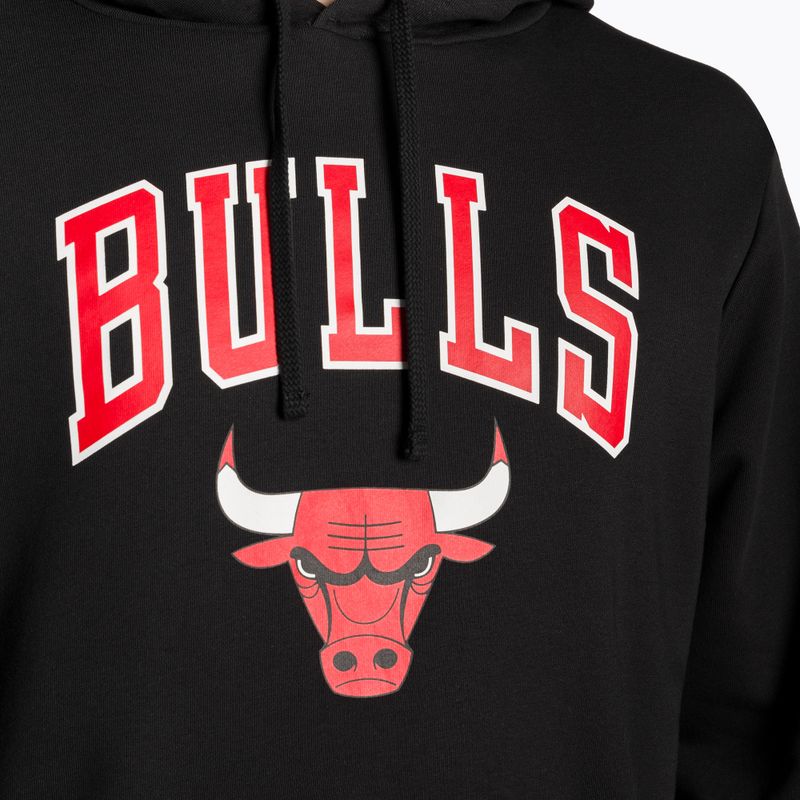 Ανδρικό φούτερ New Era NBA Regular Hoody Chicago Bulls μαύρο 3