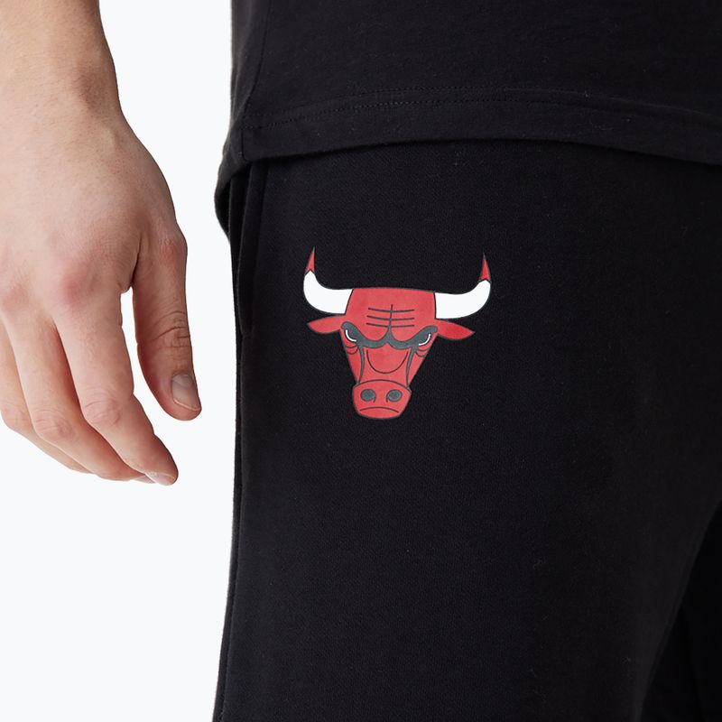 Ανδρικό New Era NBA Team Script Jogger Chicago Bulls μαύρο 7