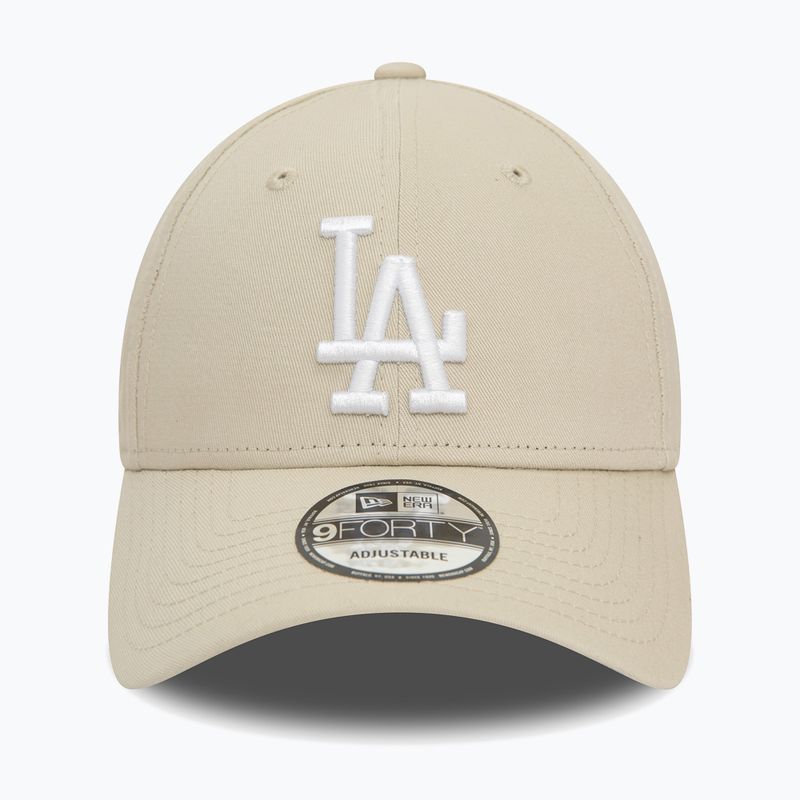 Ανδρικό καπέλο μπέιζμπολ New Era Side Patch 9Forty Los Angeles Dodgers light beige 2